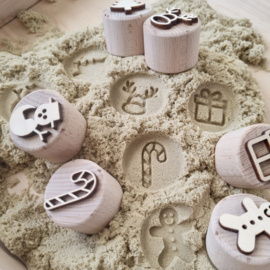 Houten stempel set Kerst/Christmas