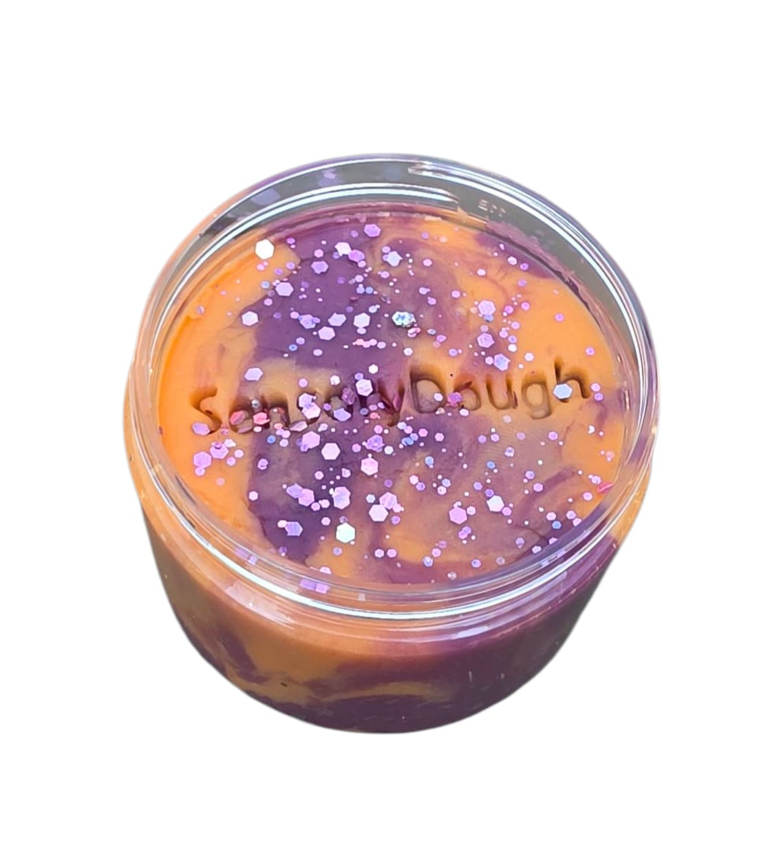SensoryDough paars/oranje