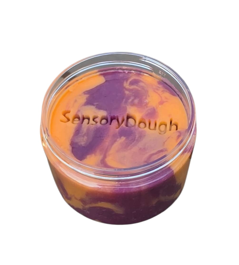 SensoryDough paars/oranje