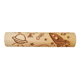 Houten roller dik Ruimte