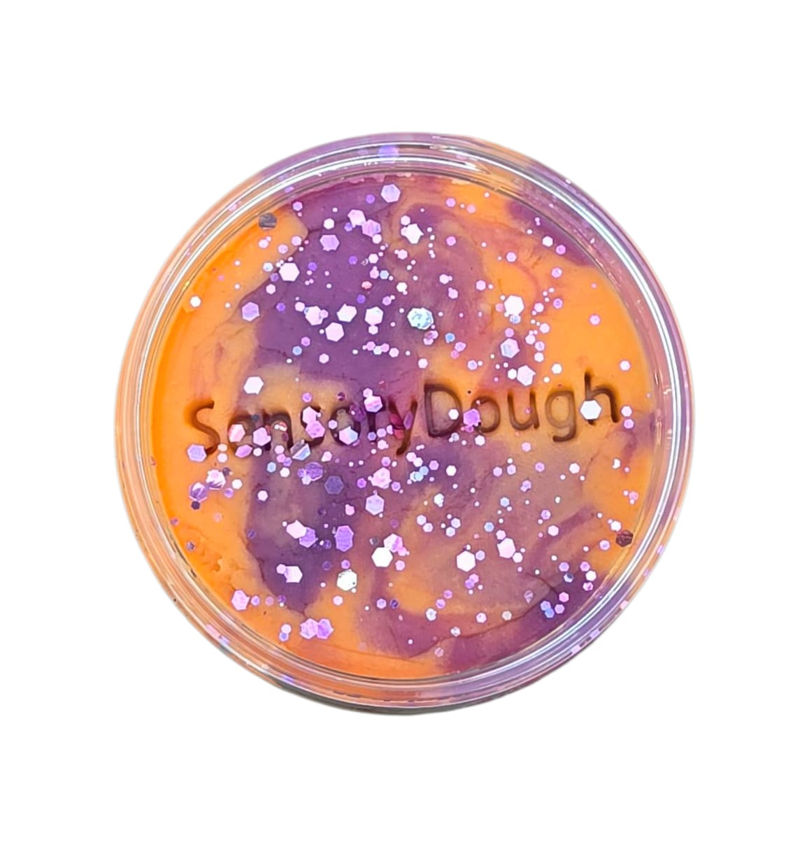 SensoryDough paars/oranje