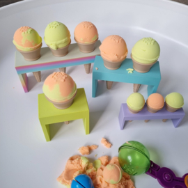 Puntijsjes houder - enkel - meerdere kleuren