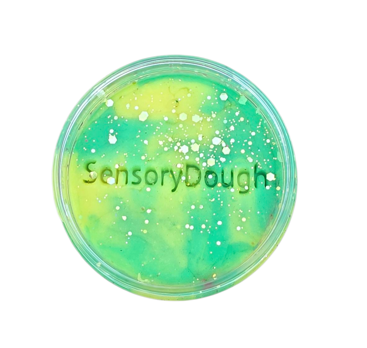 SensoryDough geel/groen
