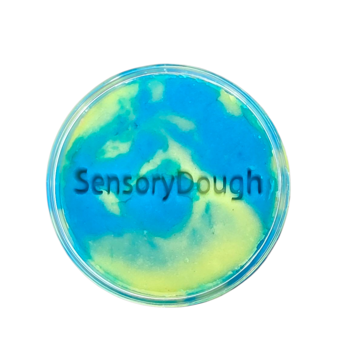 SensoryDough geel/blauw