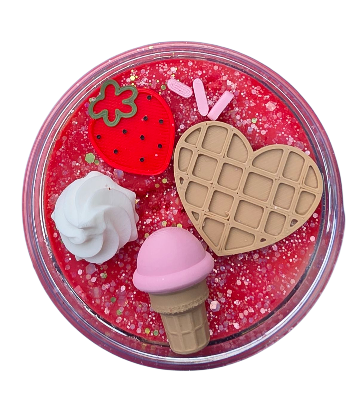 Thema potje StrawberryDesert