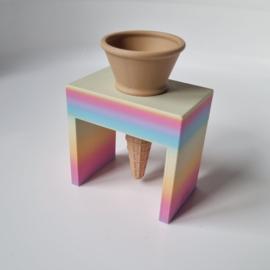 Puntijsjes houder - enkel - meerdere kleuren