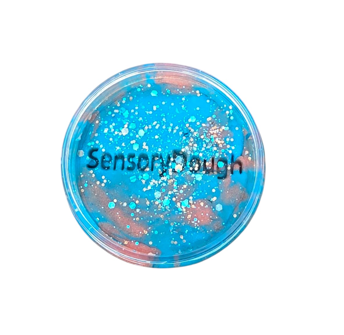 SensoryDough blauw/bruin
