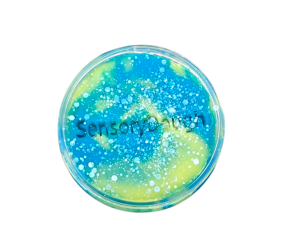 SensoryDough geel/blauw