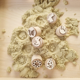 Houten stempel set Voorjaar/Spring