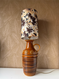 Vintage lampenkap Flowers