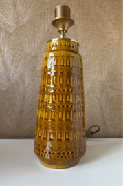 Vintage lamp West-Germany bruin