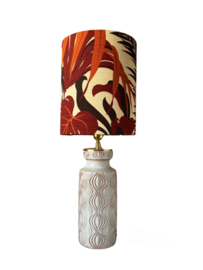 Unieke vintage West- Germany lamp | West Germany uien lamp