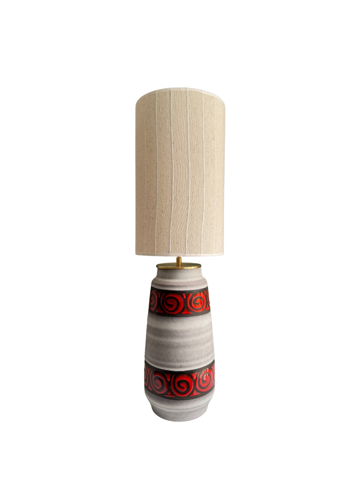 Retro lamp | West-Germany lamp Rood