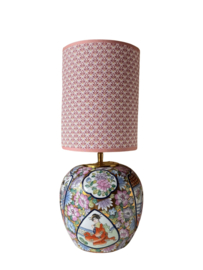 Bijzondere lamp | Goudkleurige Chinese gemberpot lamp