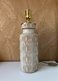 Unieke vintage West- Germany lamp | West Germany uien lamp