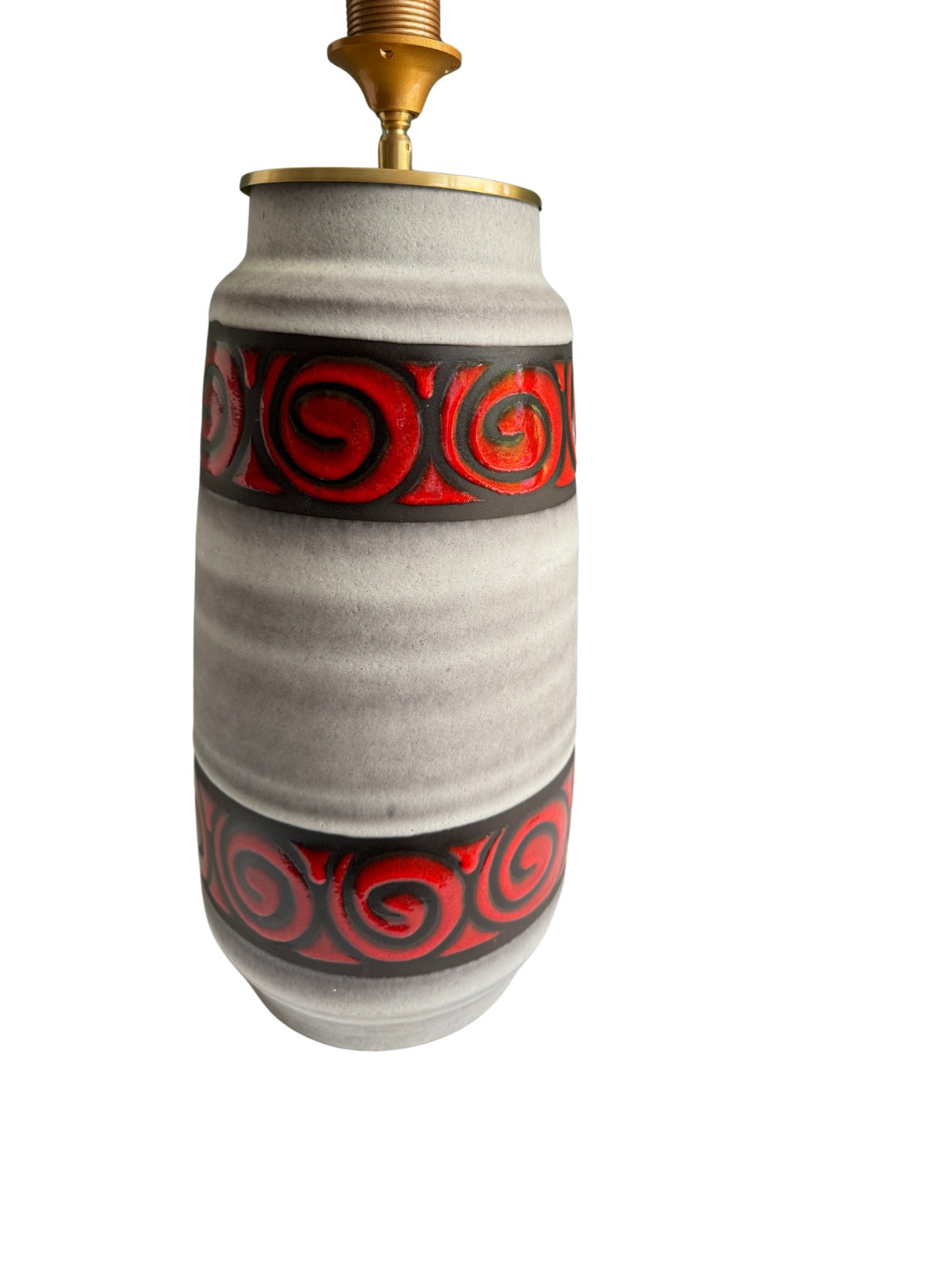 Retro lamp | West-Germany lamp Rood