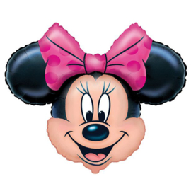 Folie Ballon Minnie Mouse gezicht (leeg)