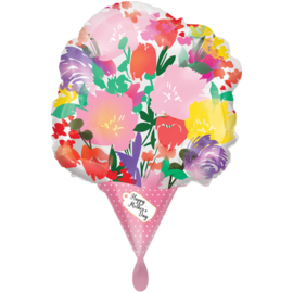 Folie Ballon Happy Mother's Day (leeg)