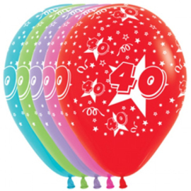 Latex Ballonnen Cijfer 40