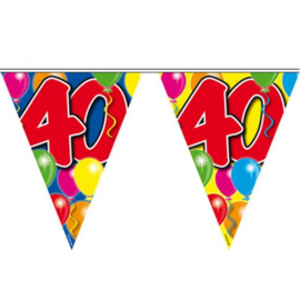 40 jaar ballon Vlaggenlijn