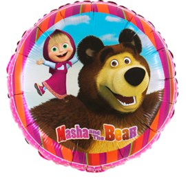 Folie Ballon Masha en de Beer (leeg)