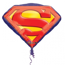 Folie ballon Superman Embleem (leeg)