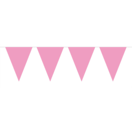 Geboorte roze Vlaggenlijn XL
