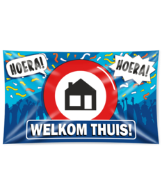 Gevel Vlag Welkom Thuis