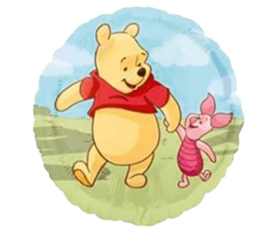 Folie ballon Winnie de Pooh (leeg)