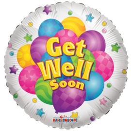 Folie Ballon Get well Soon (leeg)