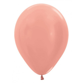 Metallic ballonnen Rose Gold