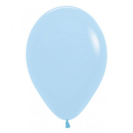 Latex Ballonnen  Pastel Matte Blue
