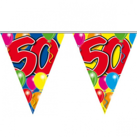 50 jaar ballon Vlaggenlijn