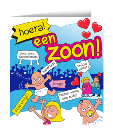 Wenskaart Zoon