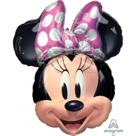 Folie ballon Minnie Mouse Hoofd (leeg)