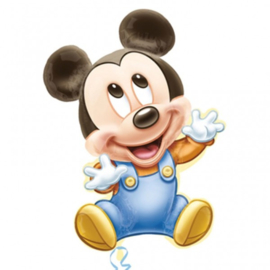 Folie ballon Mickey Mouse Baby (leeg)