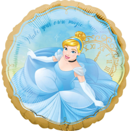 Folie Ballon  Prinses Assepoester (leeg)