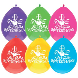 Latex Ballonnen Welkom Sinterklaas