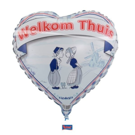 Folie Ballon Welkom Thuis Nederland (leeg)