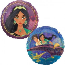 Folie ballon Aladdin & Jasmine (leeg)