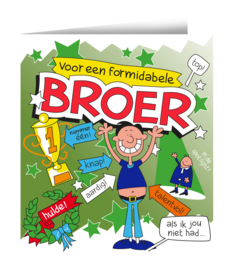 Wenskaart Broer