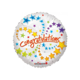 Folie Ballon Congratulations (leeg)
