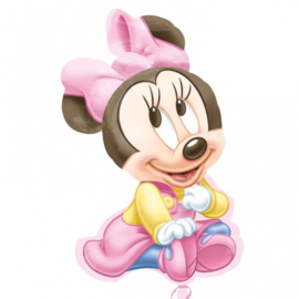 Folie ballon Minnie Mouse Baby girl (leeg)