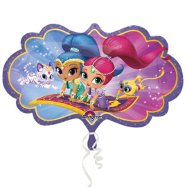 Folie Ballon Shimmer & Shine Shape (leeg)