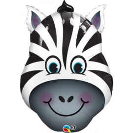 Folie Ballon Zany Zebra (leeg)