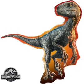 Folie ballon Jurassic World Raptor - Dino (leeg)