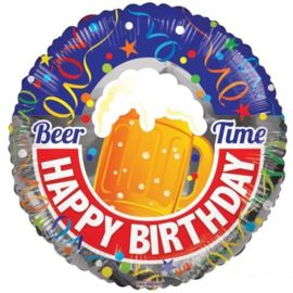 Folie ballon Birthday Beer (leeg)