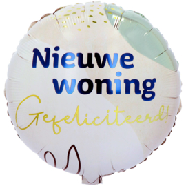 Folie ballon Nieuwe Woning (leeg)