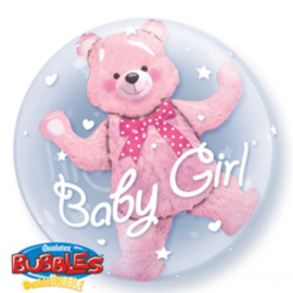 Bubble Baby Beer Roze (leeg)