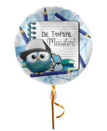 Folie Ballon De Tofste Meester (leeg)